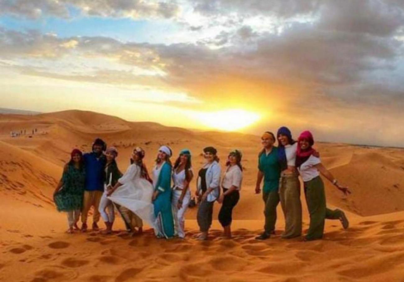 Sahara Traveling Camp Hotell Merzouga Exteriör bild