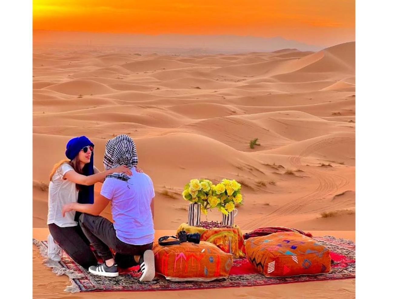 Sahara Traveling Camp Hotell Merzouga Exteriör bild